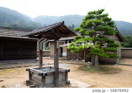 一乗谷朝倉氏遺跡の復元町並 一乗谷朝倉氏遺跡の復元町並 56876992