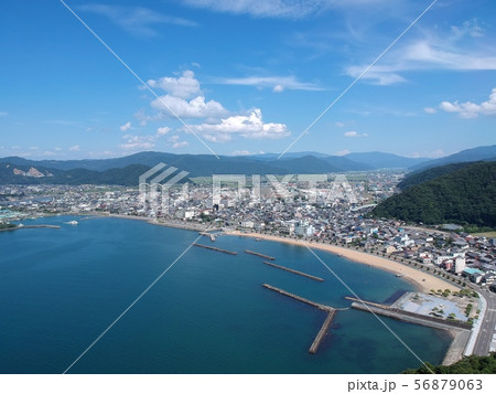 海岸沿いの港町(福井県小浜市) 海岸沿いの港町(福井県小浜市) 56879063