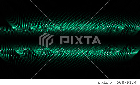 CGパーティクル　レーザーで発行するらせん状のパーティクルに 56879124