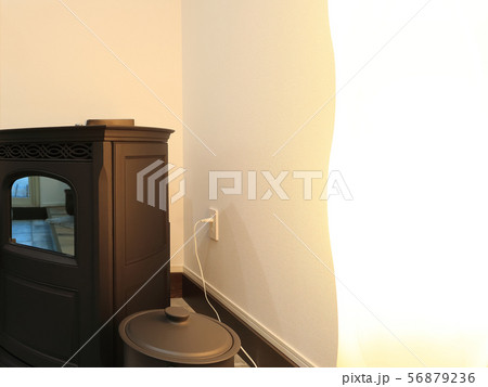 お洒落なペレットストーブ イメージ お洒落なペレットストーブ イメージ 56879236