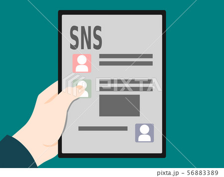 タブレット SNS タブレット SNS 56883389