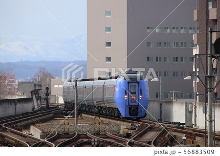 キハ283　帯広駅進入 56883509