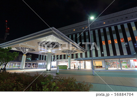 【石川県】金沢駅西口の夜景 【石川県】金沢駅西口の夜景 56884704