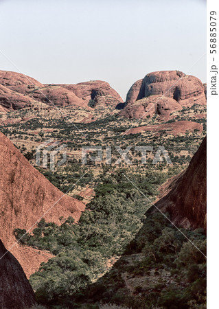 AUSTRALIA,AYERS ROCK-CIRCA AUGUST 2017-mountain in 56885079