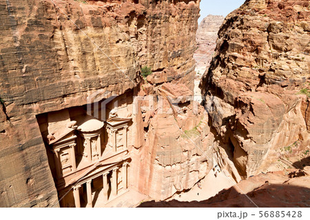 from high the antique site of petra from high the antique site of petra 56885428