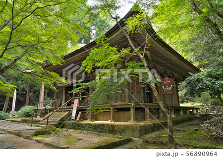 【女人高野 室生寺 本堂(灌頂堂)】 奈良県宇陀市室生 56890964
