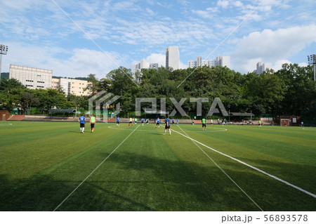 サッカー 試合 ゲーム 56893578