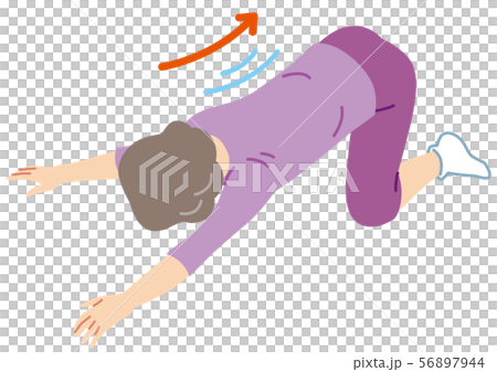 Elderly people healthy stretch 56897944