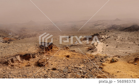 Sandstorm in the Negev 56898378
