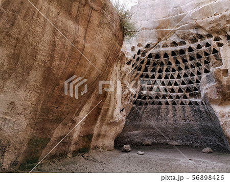 Ancient cave dovecote Ancient cave dovecote 56898426