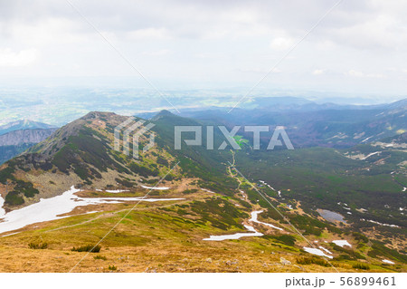 Ski chair lift in Zakopane ski resort in Tatra mountains 56899461