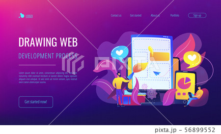Front end development it concept vector illustration 56899552