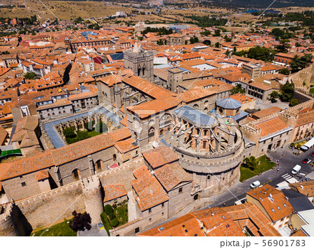 Historical center of Avila, Spain Historical center of Avila, Spain 56901783