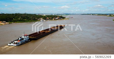 View of Paraguay River. Asuncion, Paraguay 56902269