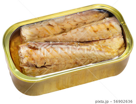 Close up of canned fish 56902636