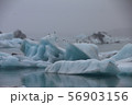 アイスランドの氷河 56903156