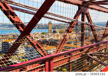 Iron constructions of Vizcaya suspension Bridge 56903192