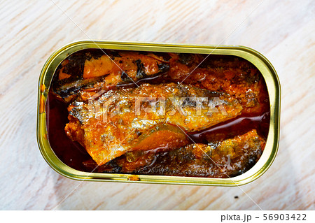 Canned spicy sardines Canned spicy sardines 56903422