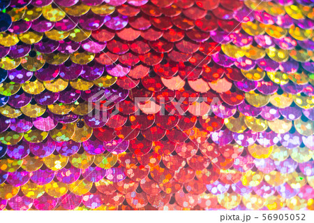 Shiny colorful sequin dress detail texture Shiny colorful sequin dress detail texture 56905052