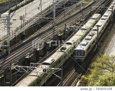 Japan Railway Train Track Public Transportation Japan Railway Train Track Public Transportation 56909108