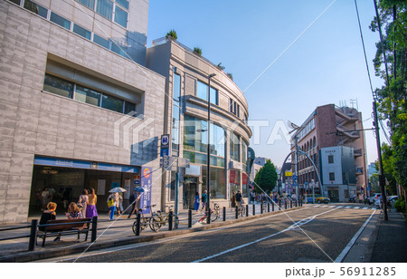 日本の横浜都市景観 みなとみらい線の駅(元町・中華街駅)や横浜元町商店街などを望む 日本の横浜都市景観 みなとみらい線の駅(元町・中華街駅)や横浜元町商店街などを望む 56911285