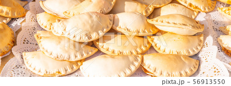 Fried empanadas typical of the Argentine 56913550