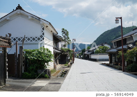 大原宿の夏の風景　岡山県美作市 56914049