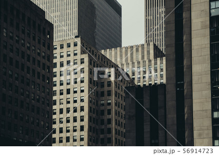 マンハッタン ビル群 マンハッタン ビル群 56914723