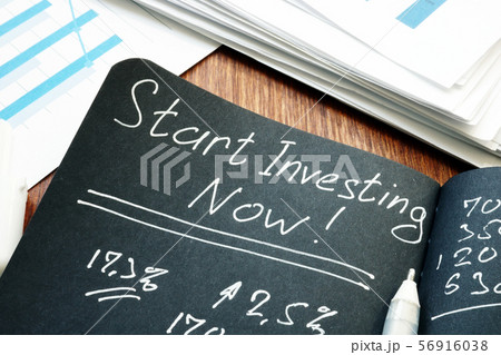 Start investing now sign. Return to investing Start investing now sign. Return to investing 56916038