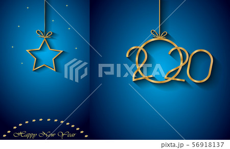 2020 Happy New Year background. 56918137