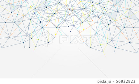 Connection wireframe technology abstract 56922923
