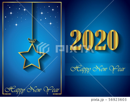 2020 Happy New Year background. 56923603