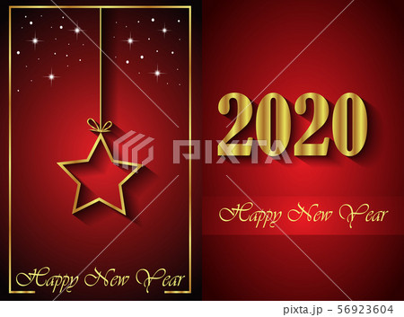 2020 Happy New Year background. 2020 Happy New Year background. 56923604