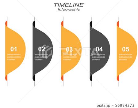 Time line Info-graphic design template. Time line Info-graphic design template. 56924273