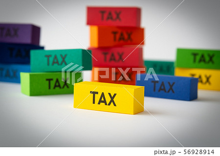 税金　TAX　税金いろいろ 56928914