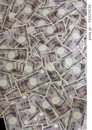 10,000 yen bill／1万円札 56929036