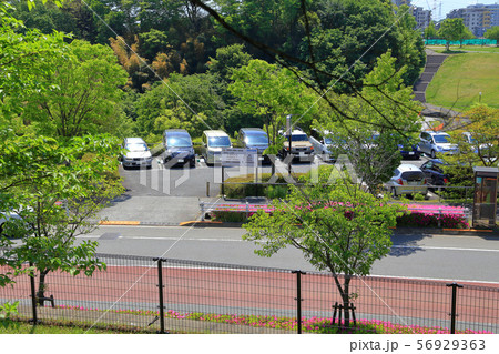 東京都稲城市若葉台1丁目の若葉台公園第二駐車場 東京都稲城市若葉台1丁目の若葉台公園第二駐車場 56929363