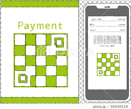 Smartphone and QR payment Smartphone and QR payment 56930529