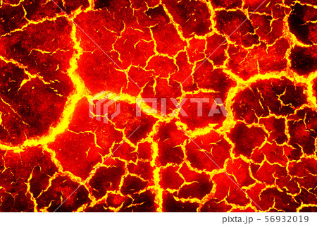 heat red cracked ground texture after eruption heat red cracked ground texture after eruption 56932019