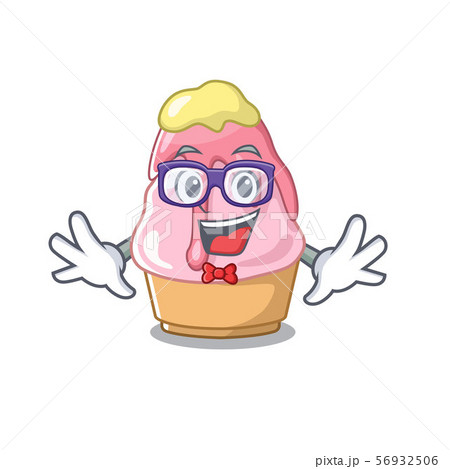 Geek kakigori bowl places in mascot tray 56932506