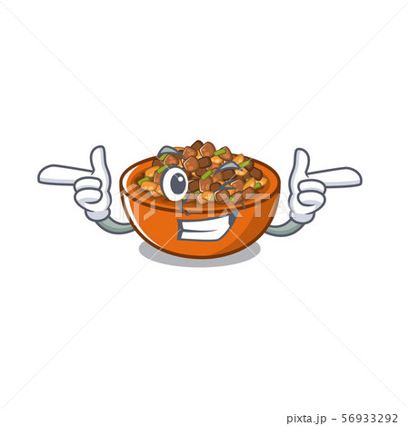 Wink kung pao chicken in a mascot Wink kung pao chicken in a mascot 56933292