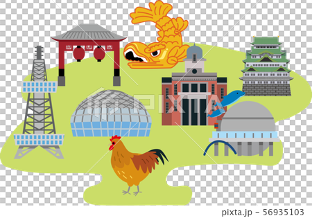 Nagoya sightseeing travel spot Nagoya sightseeing travel spot 56935103