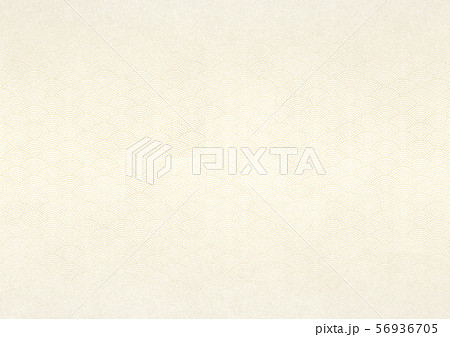 和柄-背景素材-青海波-金色 和柄-背景素材-青海波-金色 56936705