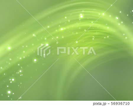 幻想的な光のライン-イメージ-グリーンカラー 幻想的な光のライン-イメージ-グリーンカラー 56936710