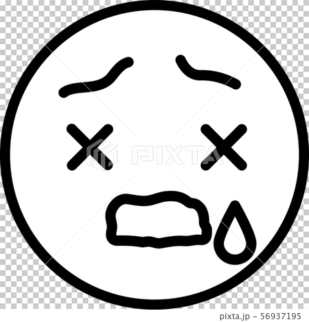 面對象表情面部情感表示簡單的例證 面對象表情面部情感表示簡單的例證 56937195
