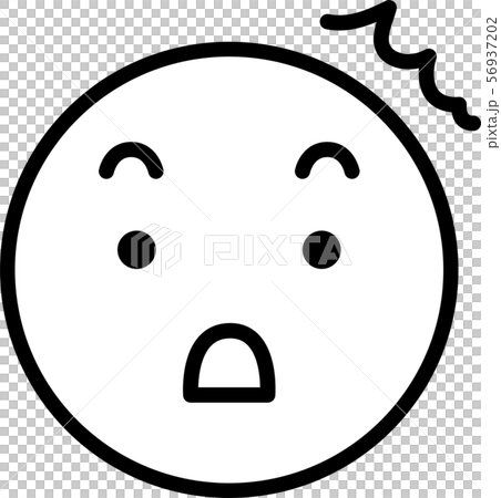 面對象表情面部情感表示簡單的例證 56937202