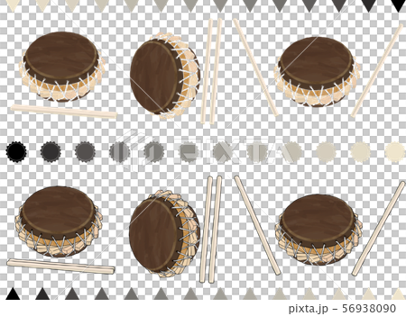 ちぢん 奄美 楽器 太鼓のイラスト素材 [56938090] - PIXTA