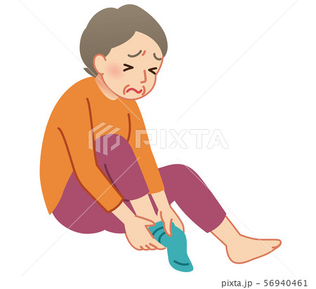 股関節痛　高齢者 56940461