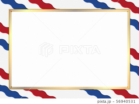 Border made with Netherlands national colors 56940531