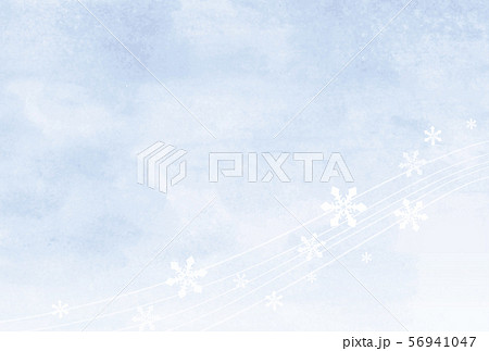 冬の背景 のイラスト素材 [56941047] - PIXTA